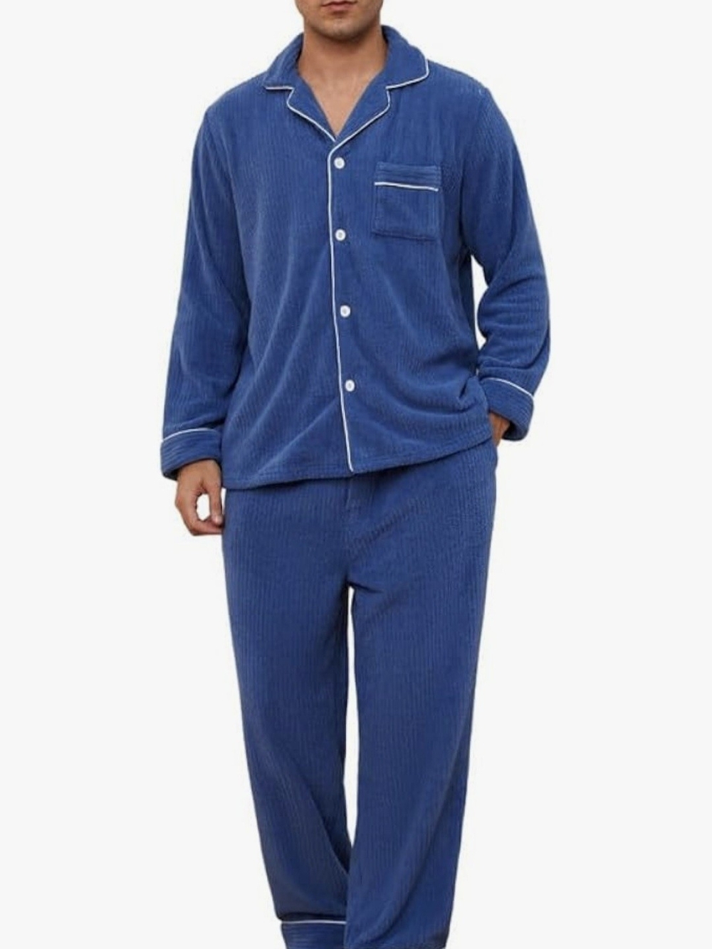 Vulcanodon Mens Warm Cizy Fleece Pajama Set - NWT
